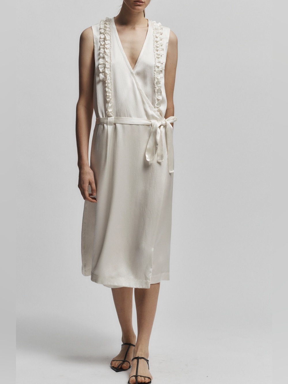 NWT SAINTART NEWYORK SYLAS SILK WRAP DRESS ~ Size XS MSRP $398 | SOLD OUT